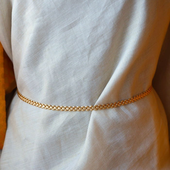 Heritage gold plated traditional design waistchain HW1336