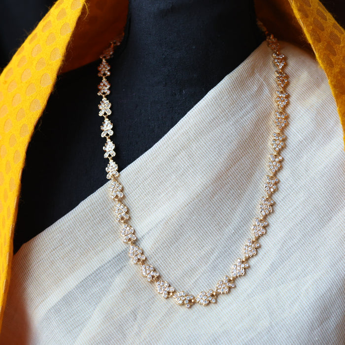 Heritage gold white stone waistchain HW10655