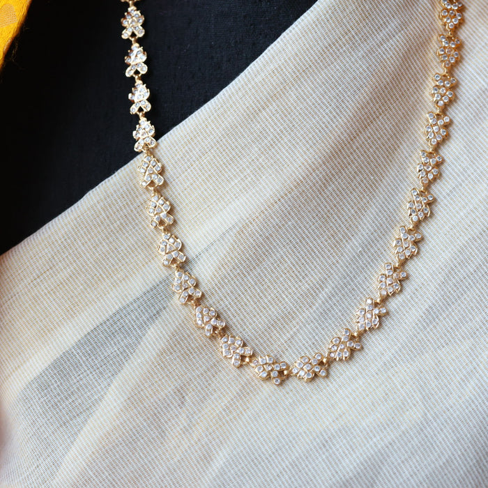 Heritage gold white stone waistchain HW10655