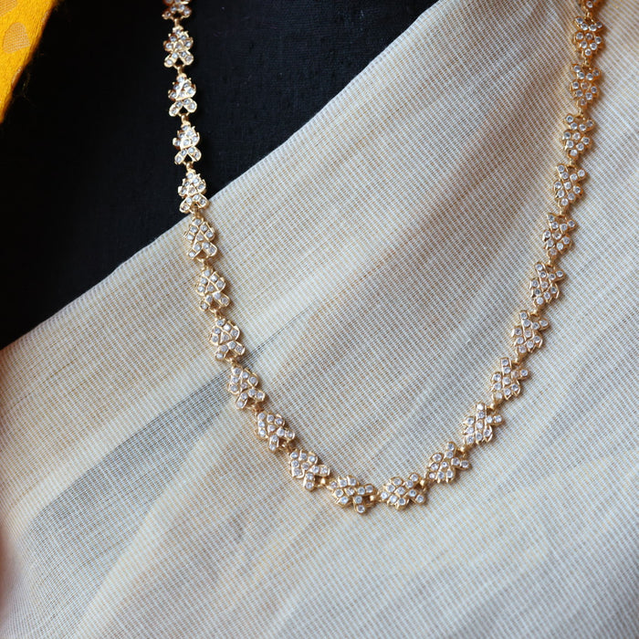 Heritage gold white stone waistchain HW10655