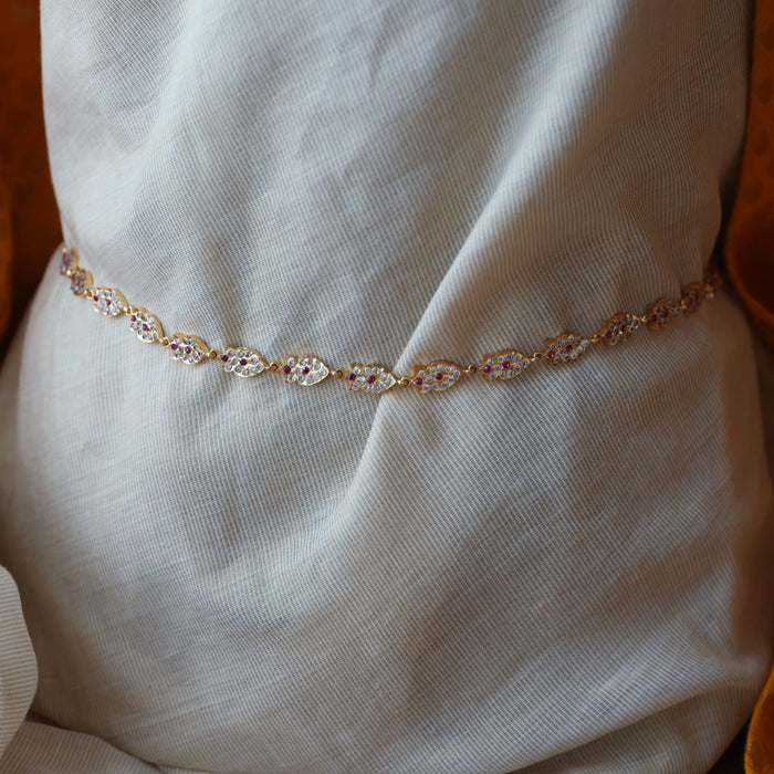 Heritage gold plated traditional design waistchain HW3455