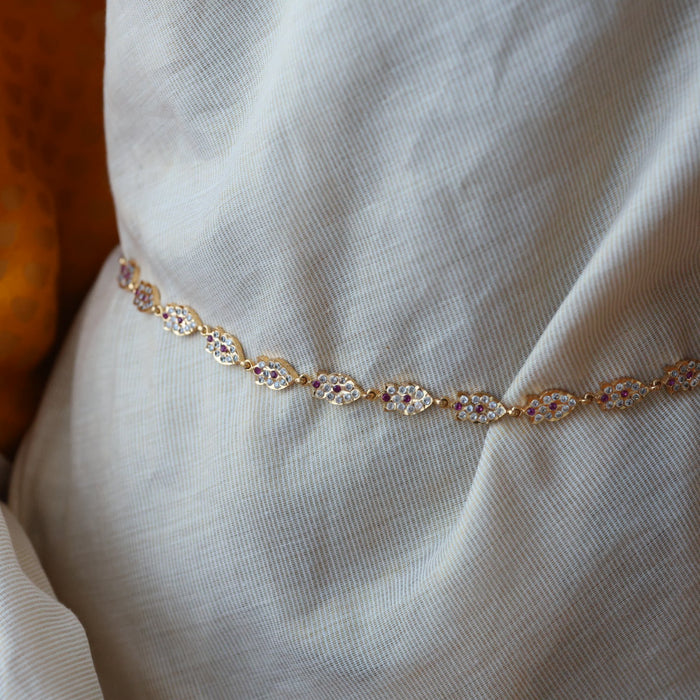 Heritage gold plated traditional design waistchain HW3455