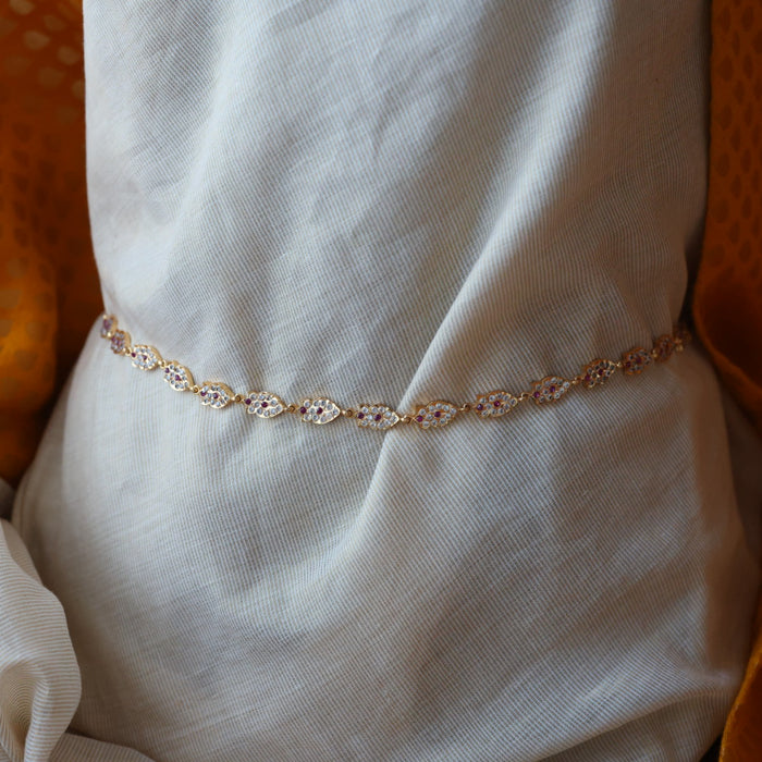 Heritage gold plated traditional design waistchain HW3455