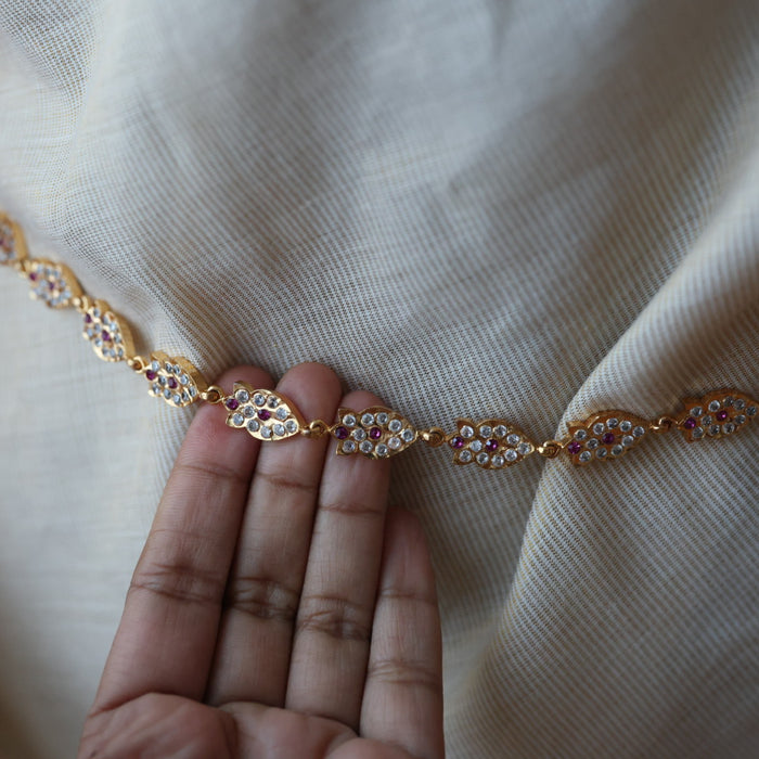 Heritage gold plated traditional design waistchain HW3455