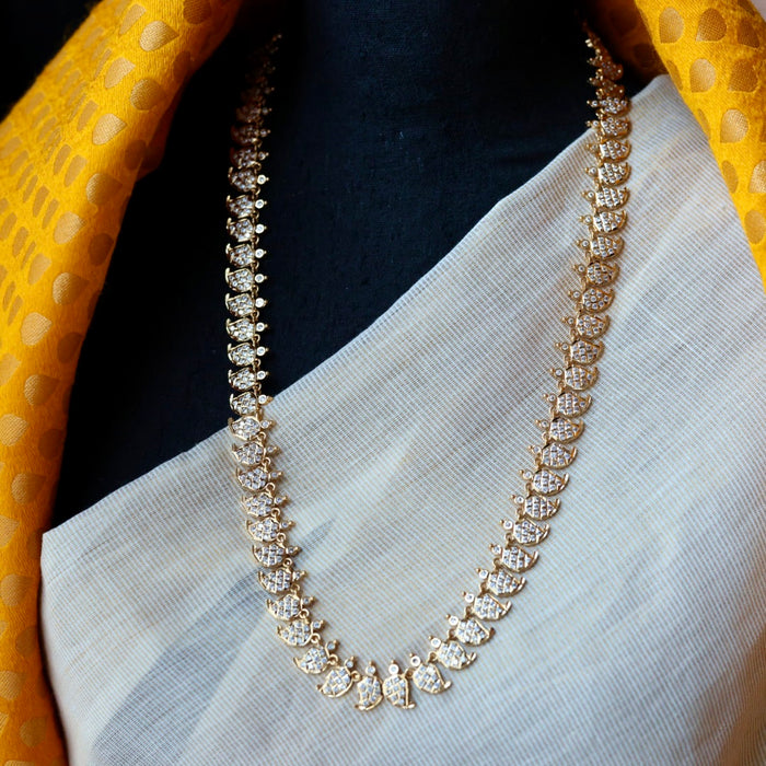 Heritage gold plated traditional mango design waistchain HW3459