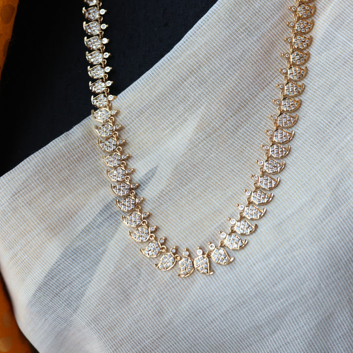 Heritage gold plated traditional mango design waistchain HW3459