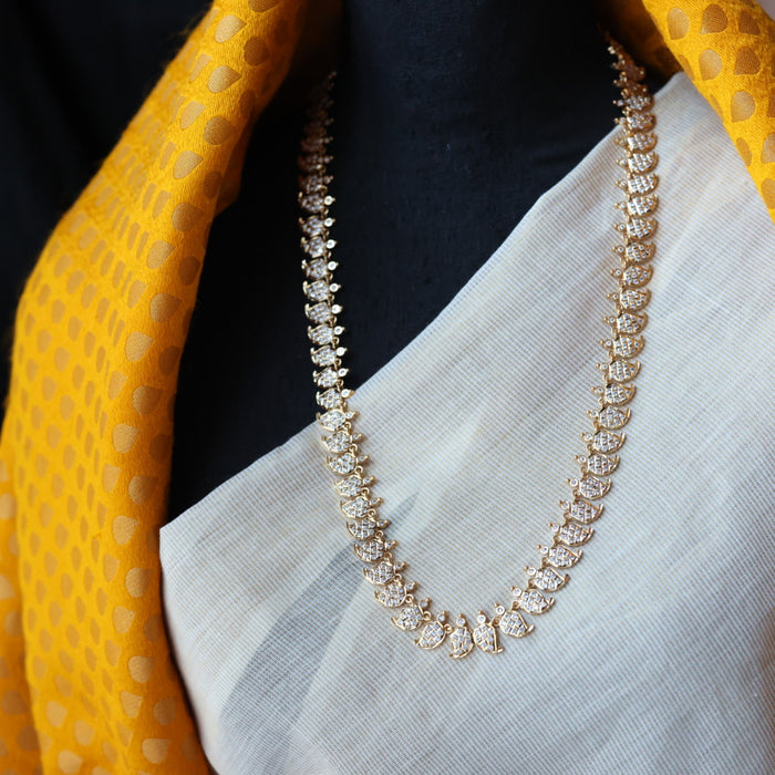 Heritage gold plated traditional mango design waistchain HW3459