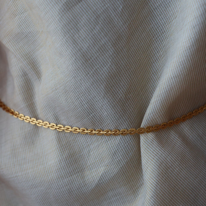 Heritage gold plated traditional simple design waistchain HW3461