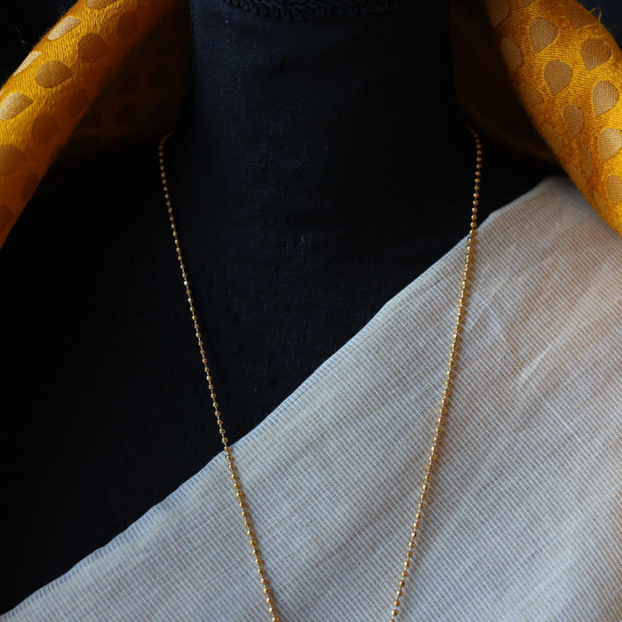 Heritage gold plated padakam long chain HP323