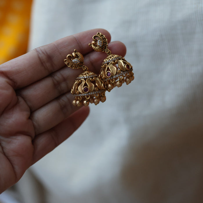 Antique choker necklace and earrings CCB11344