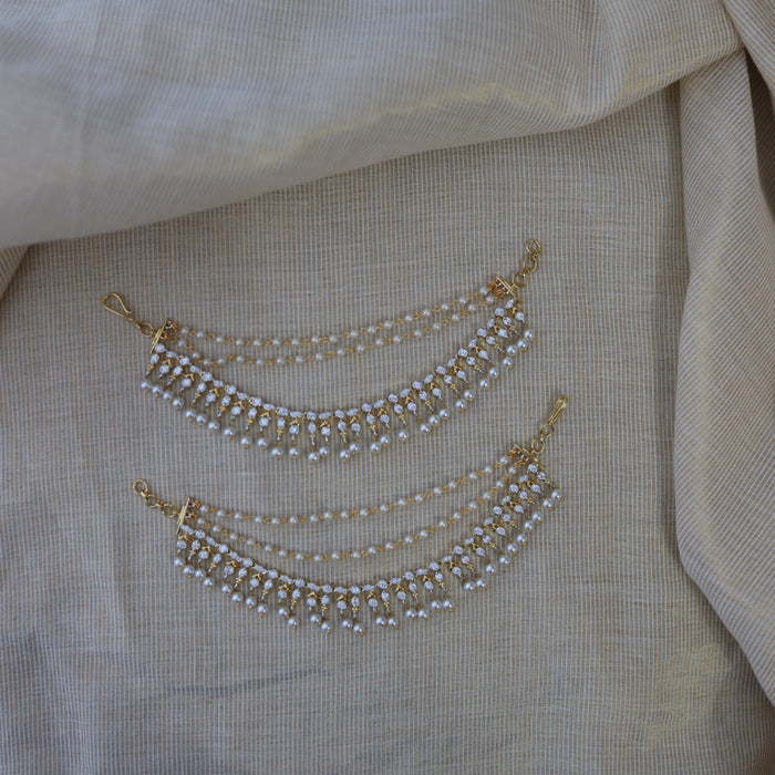 Heritage gold plated mattal hair accessories HM0112544