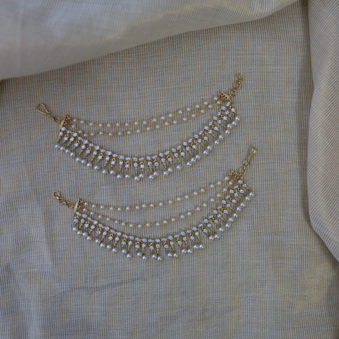 Heritage gold plated mattal hair accessories HM0112544