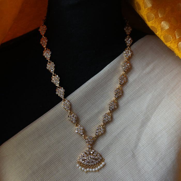 Heritage gold plated short necklace HP211