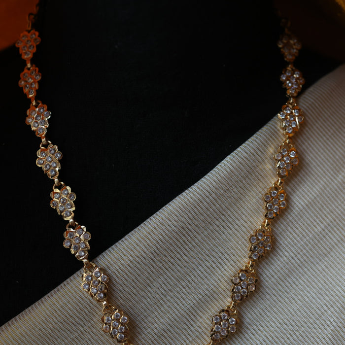 Heritage gold plated short necklace HP211