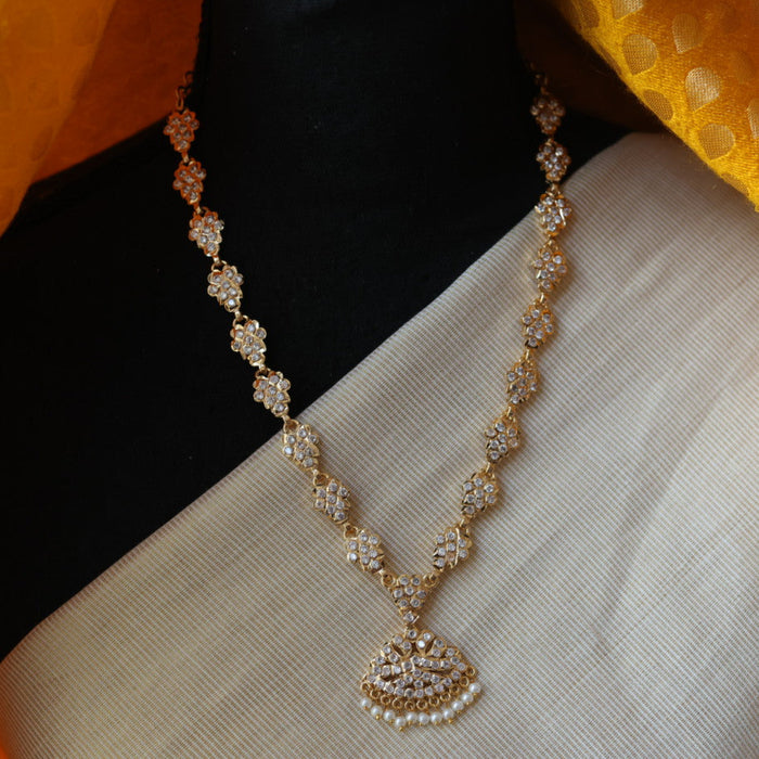 Heritage gold plated short necklace HP211