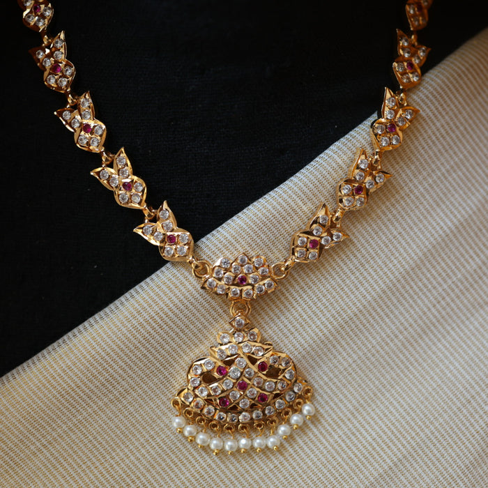 Heritage gold plated short necklace HP2199