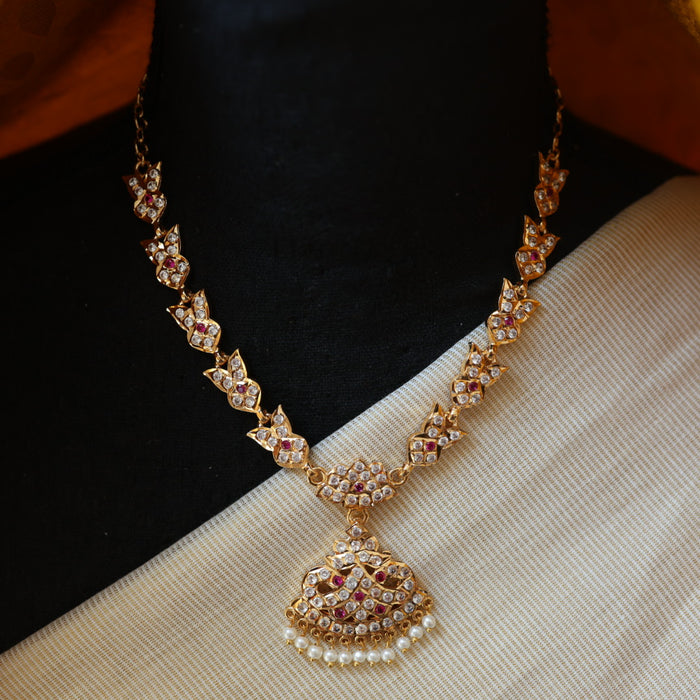 Heritage gold plated short necklace HP2199