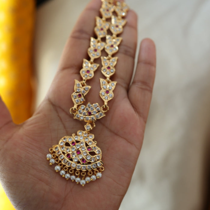 Heritage gold plated short necklace HP2199