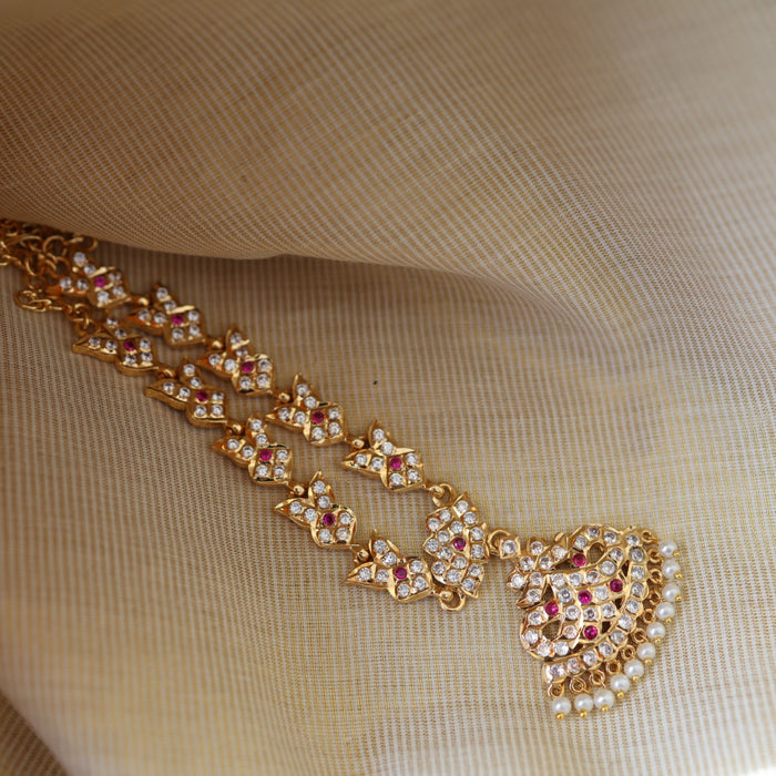 Heritage gold plated short necklace HP2199