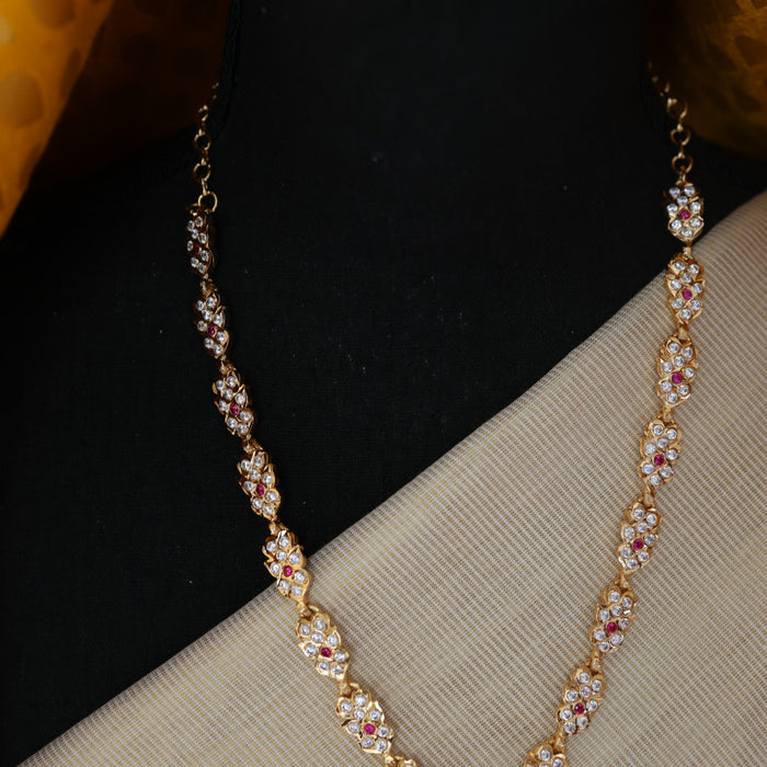 Heritage gold plated short necklace HP220