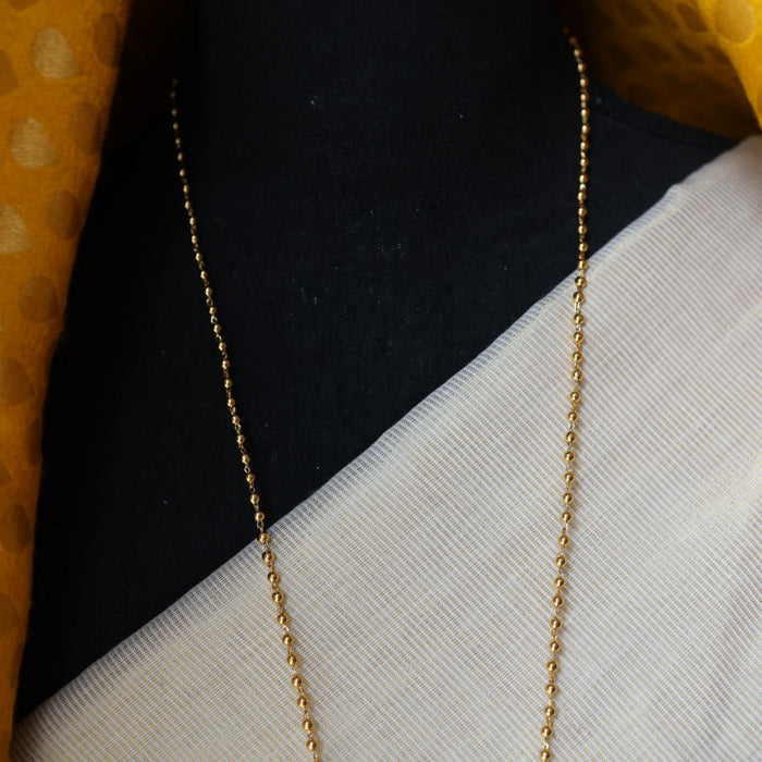 Heritage gold plated padakam long necklace HP1123