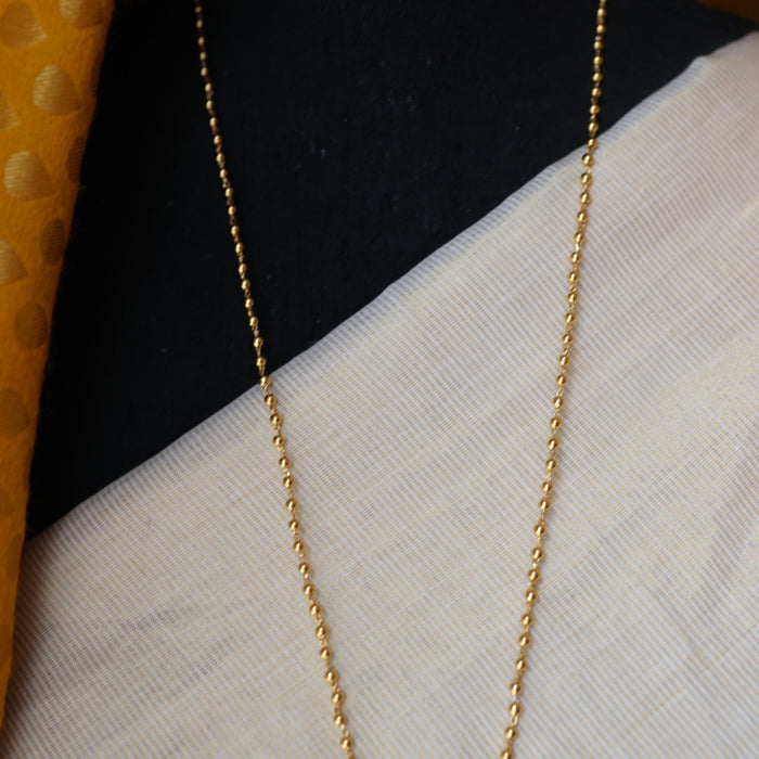 Heritage gold plated padakam long necklace HP218