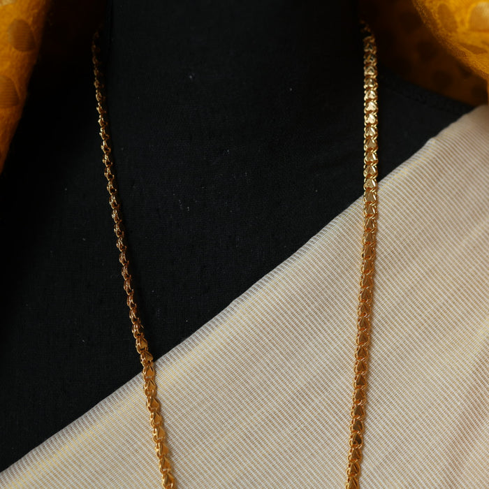 Heritage gold plated padakam necklace HP670777