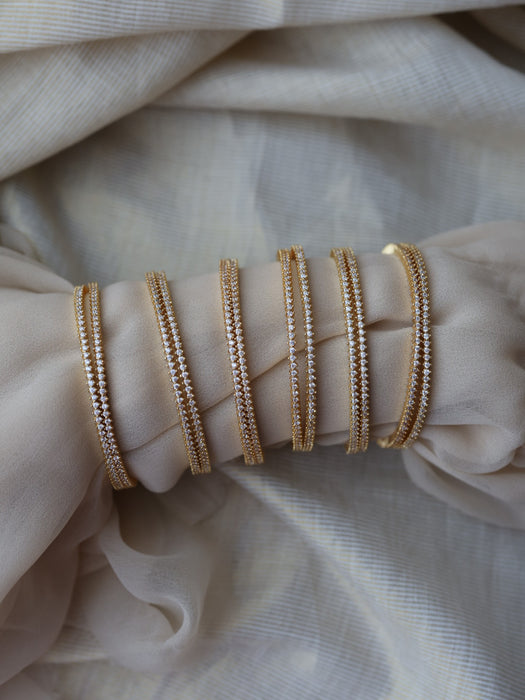 Heritage gold plated gold bangle (1 set  of 2 bangles) HB51209