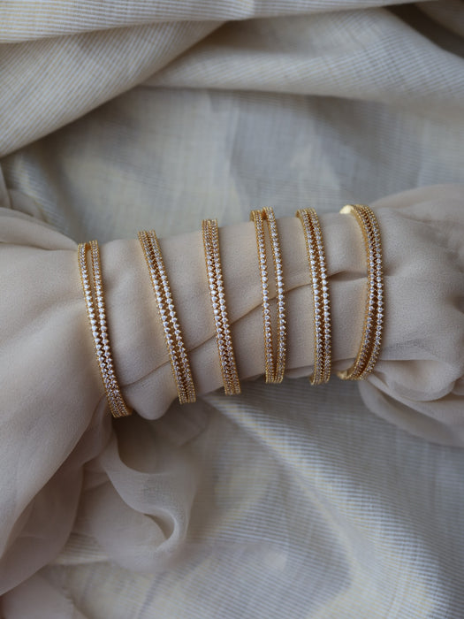 Heritage gold plated gold bangle (1 set  of 2 bangles) HB51209