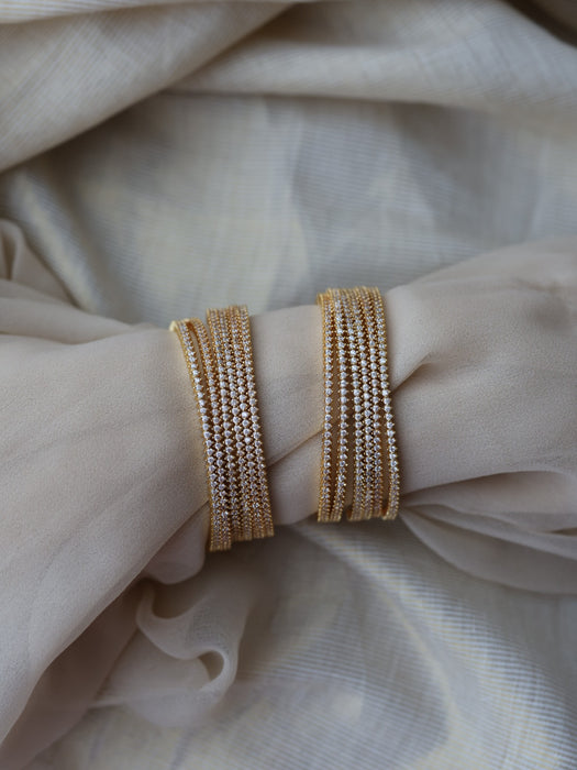 Heritage gold plated gold bangle (1 set  of 2 bangles) HB51209