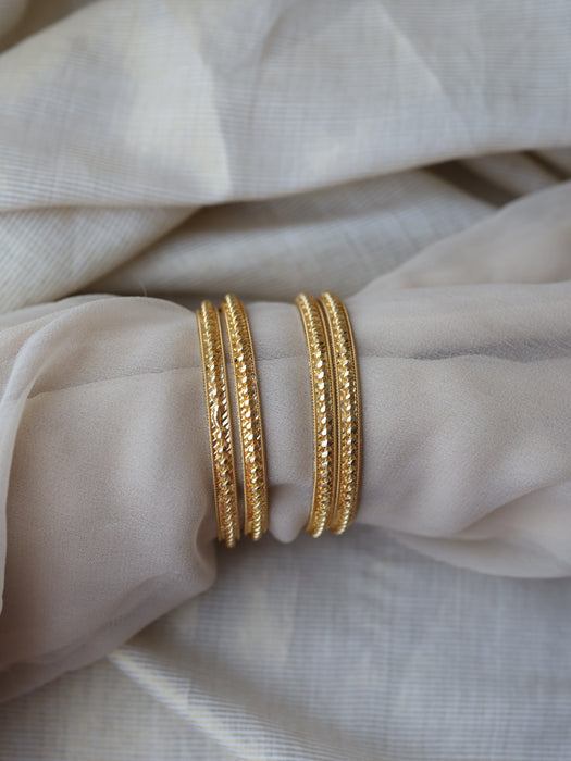 Heritage gold plated design gold bangle (1 set  of 2 bangles) HB5670