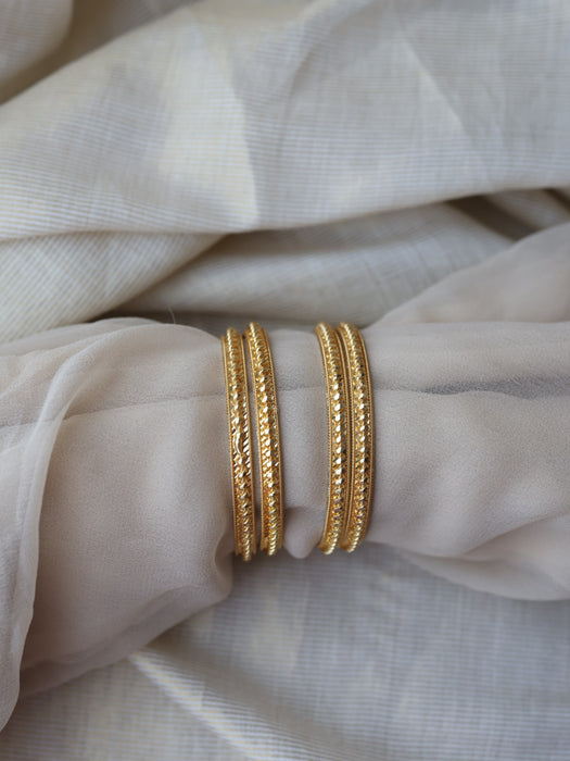 Heritage gold plated design gold bangle (1 set  of 2 bangles) HB5670