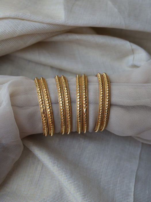 Heritage gold plated design gold bangle (1 set  of 2 bangles) HB5670