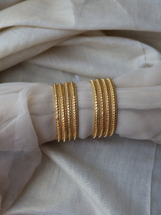 Heritage gold plated design gold bangle (1 set  of 2 bangles) HB5670