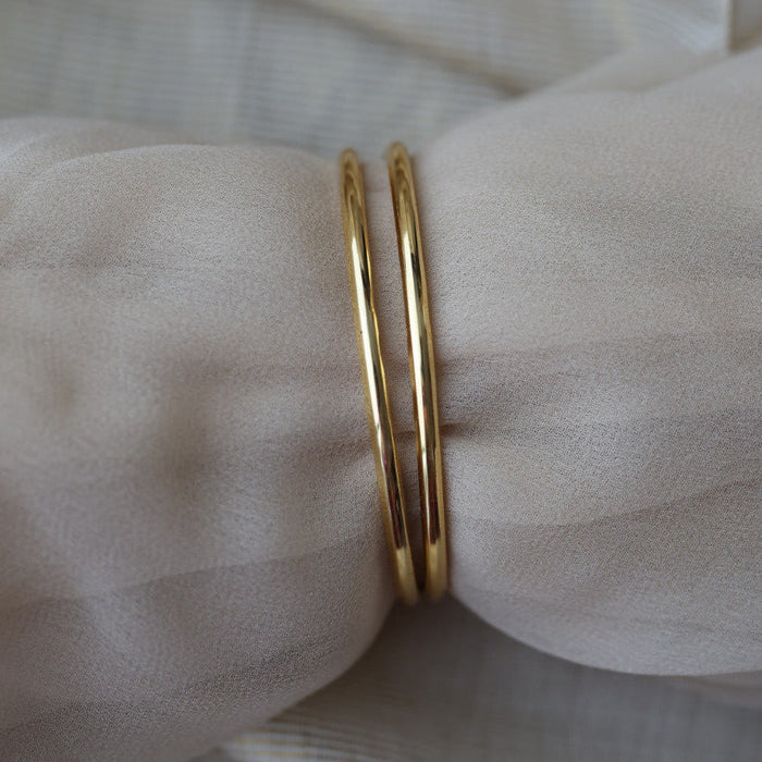 Heritage gold plated gold bangle (1 set  of 2 bangles) HB5577