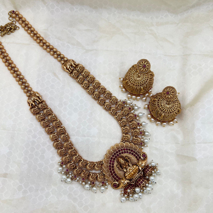 Clearance Antique long necklace with Earrings