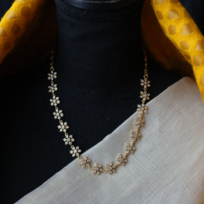 Heritage gold plated choker necklace H4537