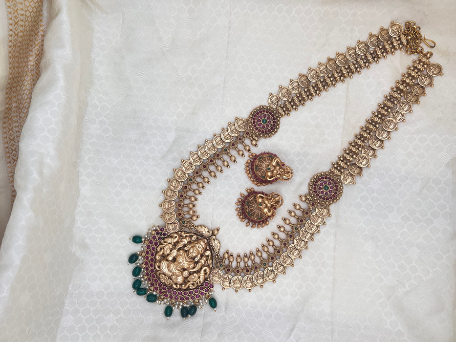 Clearance Antique long necklace with Earrings