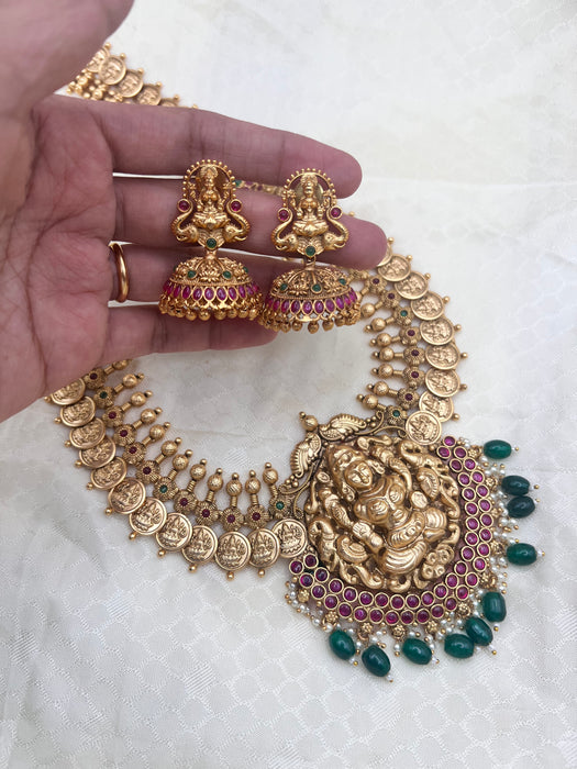 Clearance Antique long necklace with Earrings