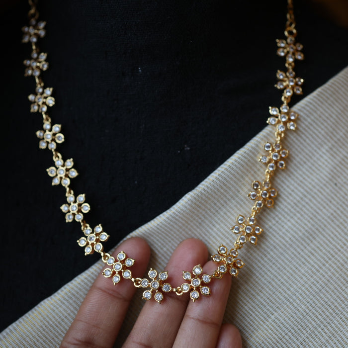 Heritage gold plated choker necklace H4537