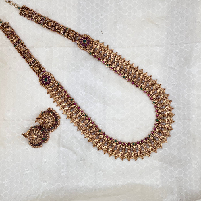 Clearance Antique long necklace with Earrings