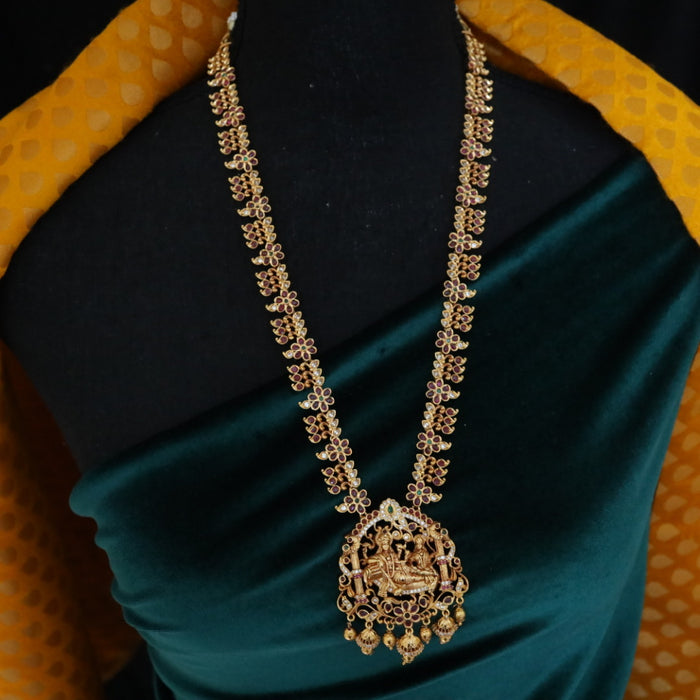 Antique long necklace and earrings 1557