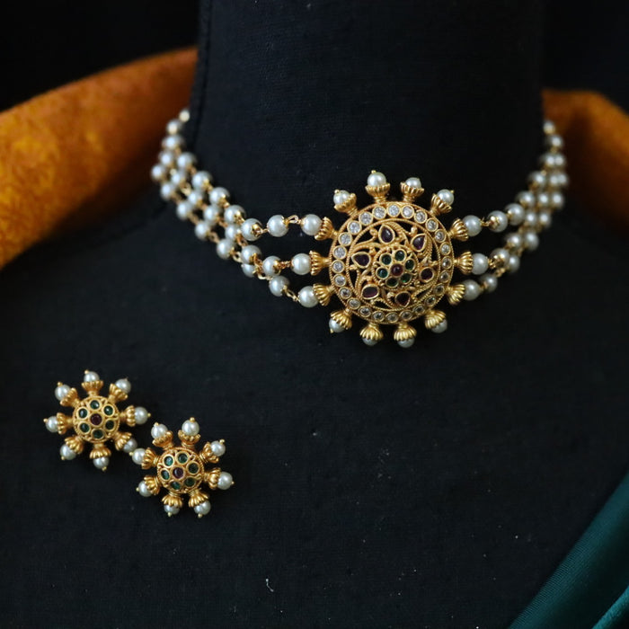 PADMINI choker necklace with earrings 14854977