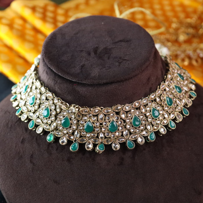 Green Angelite Beaded Gemstone Necklace – RAW Copenhagen