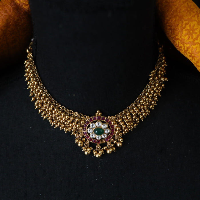 Antique choker necklace with earrings 165767