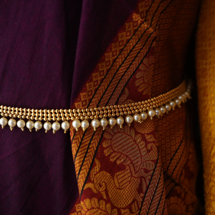 Heritage gold and plated pearl waistchain 2348822