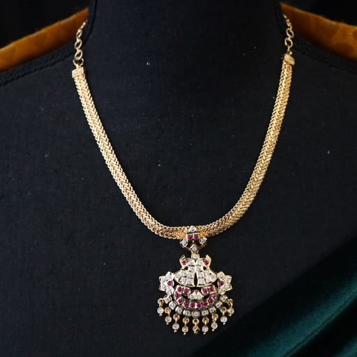 Buy New Arrivals South Indian Naan Patti Gold Necklace Designs NCKN1873