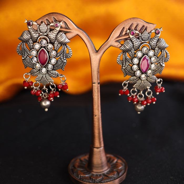 Trendy Antique flat earrings 124662