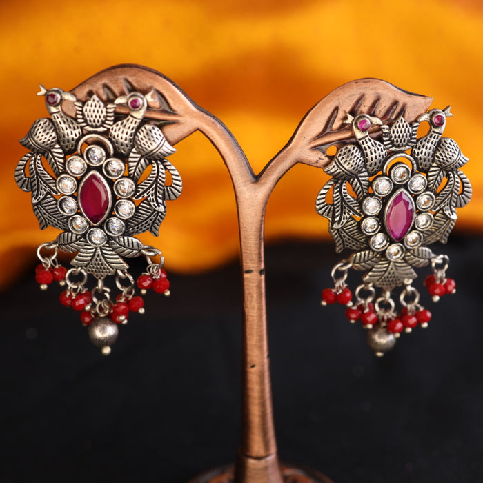 Trendy Antique flat earrings 124662