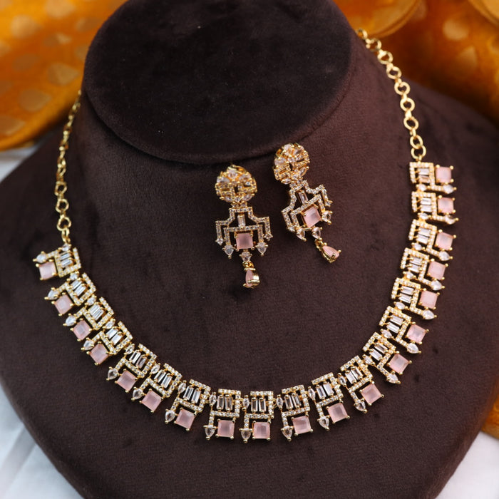 Heritage gold plated short necklace necklace 12459